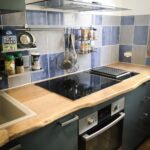 Plan de travail de cuisine bois massif