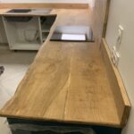 Plan de travail en bois massif français
