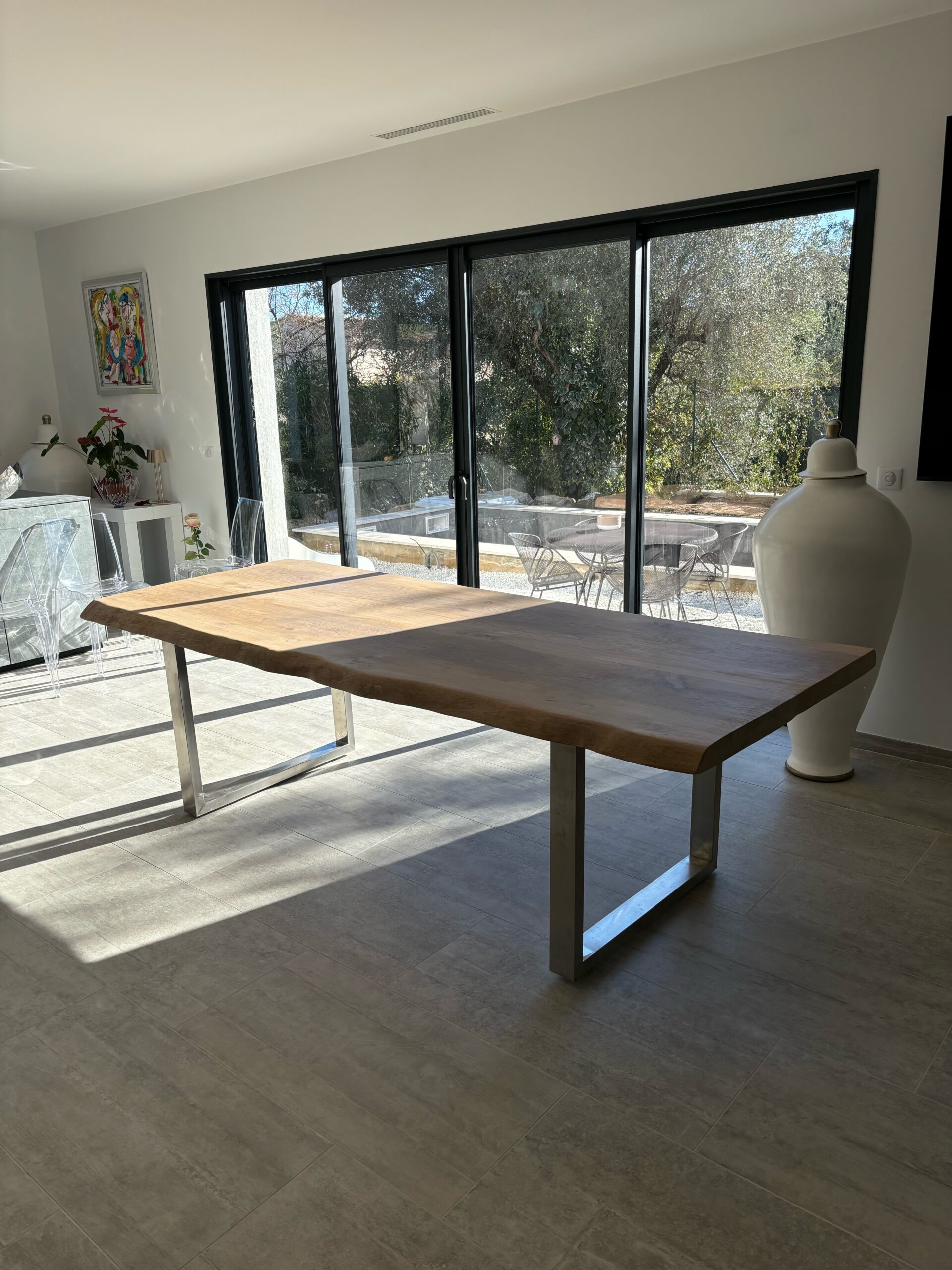 Table en bois design